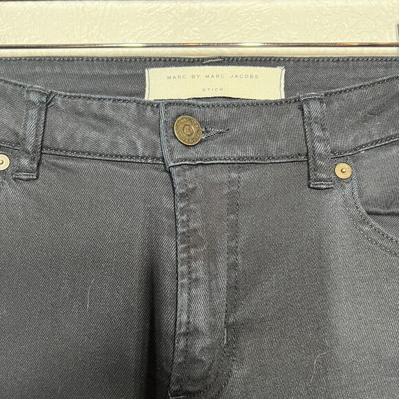 Marc Jacobs Slim Straight Jeans Black Stretch - 31 - Picture 3 of 5